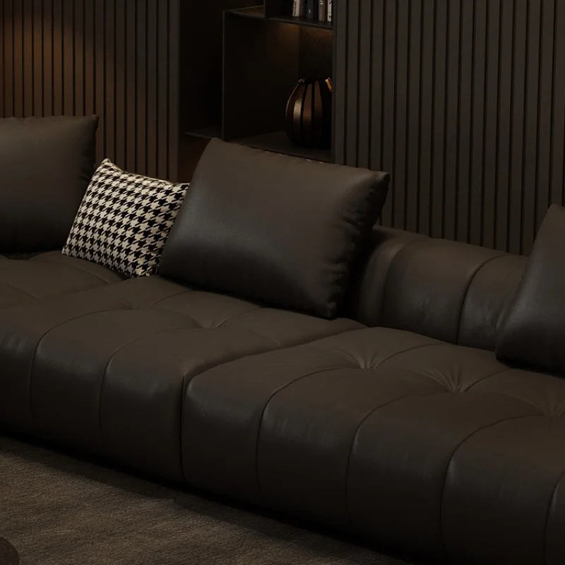 Современные напольные диваны для гостиной Секционное Роскошное кресло с откидной спинкой Модульные диваны для гостиной Nordic Single Divano Мебель для дома SR50LS Изображение 4