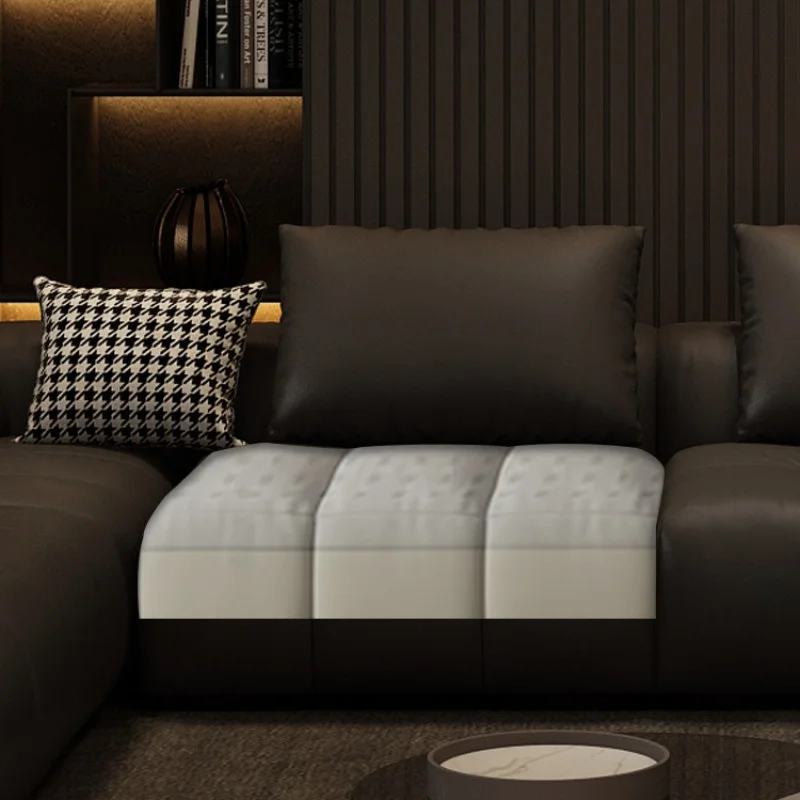 Современные напольные диваны для гостиной Секционное Роскошное кресло с откидной спинкой Модульные диваны для гостиной Nordic Single Divano Мебель для дома SR50LS Изображение 5