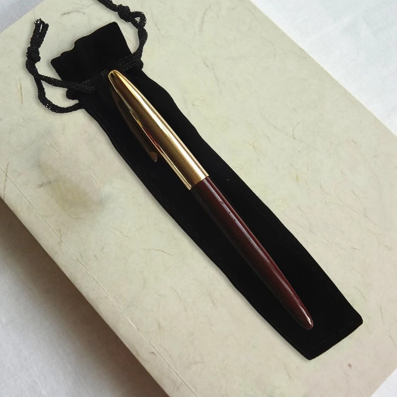 1000 шт, Черный бархатный чехол для ручек, держатель для ручек, сумка для ручек, сумка для карандашей Изображение 1