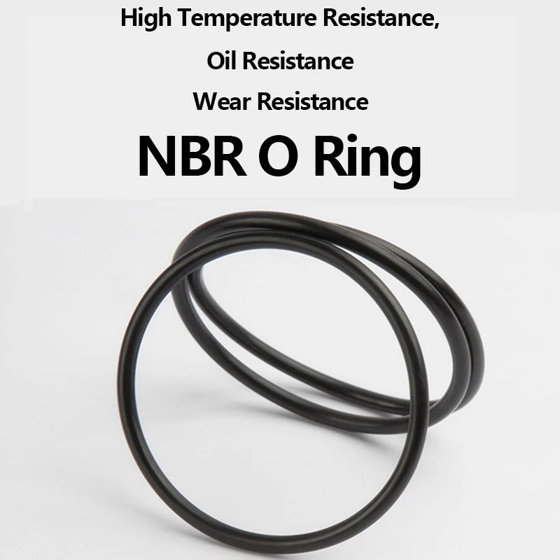 Уплотнительное кольцо из нитрилового каучука CS 1,8 мм, NBR, Уплотнительное кольцо, ремонтная прокладка, шайба, диаметр 41,2 мм - 166 мм Изображение 5
