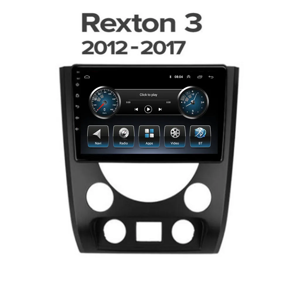 Автомобильное Радио для SsangYong Rexton Y290 3 2012 2013 2014 2015-2017 Авто Мультимедиа GPS Видео Android 12,0 Восьмиядерный Изображение 1