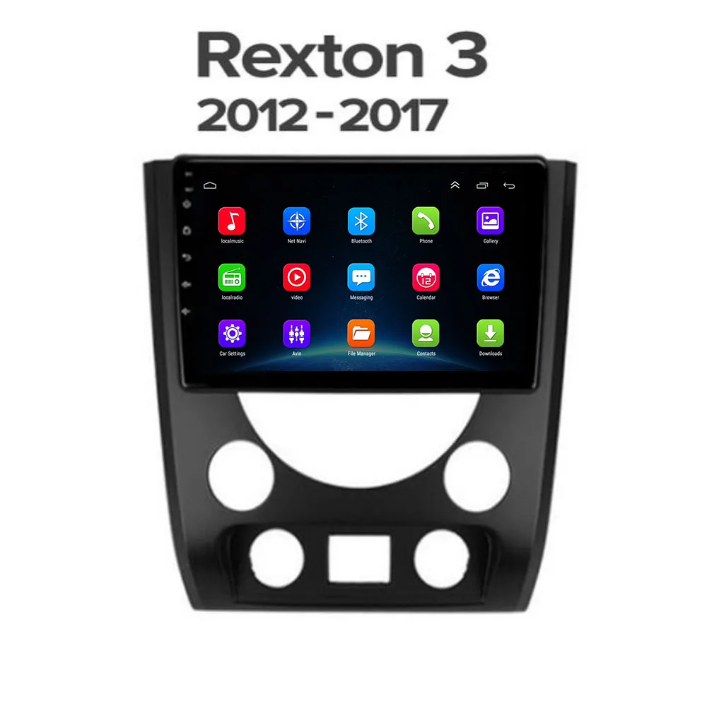 Автомобильное Радио для SsangYong Rexton Y290 3 2012 2013 2014 2015-2017 Авто Мультимедиа GPS Видео Android 12,0 Восьмиядерный Изображение 3