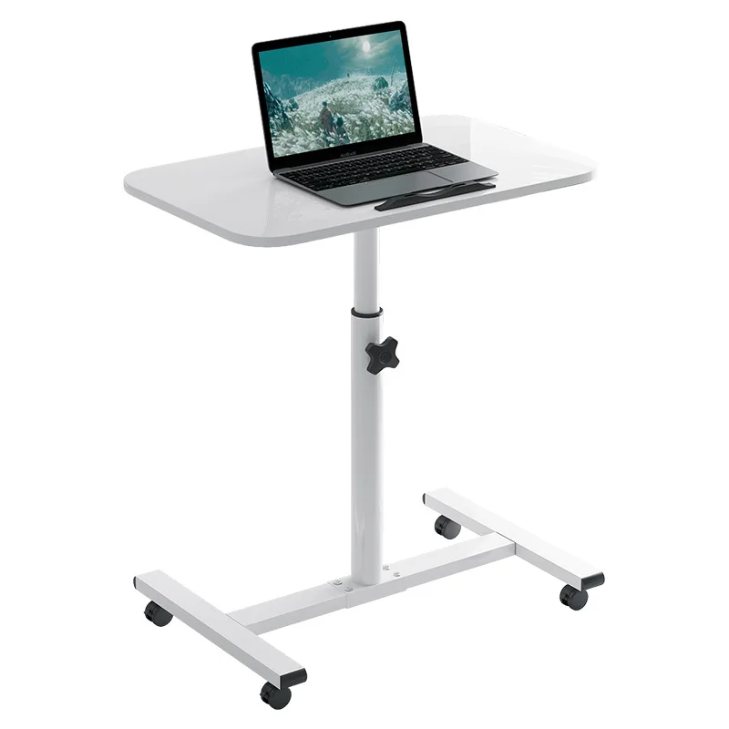 Стол для ноутбука, прикроватный столик, Регулируемый Поворот на 360 градусов, Настольный креатив, простой и портативный Мобильный столик Изображение 0