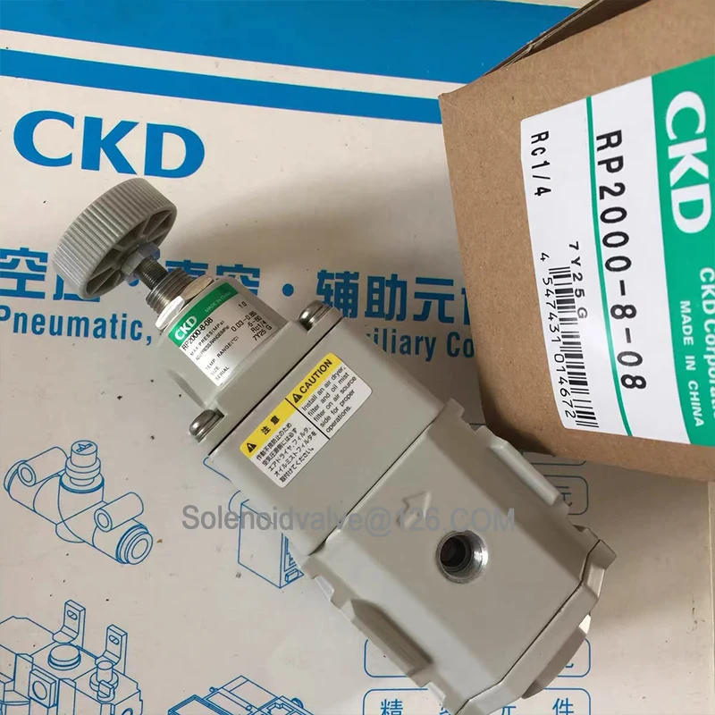 Оригинальный Прецизионный Редукционный Клапан CKD RP2000-8-08 RP2000-8-08G49P Клапан Регулирования давления Изображение 0