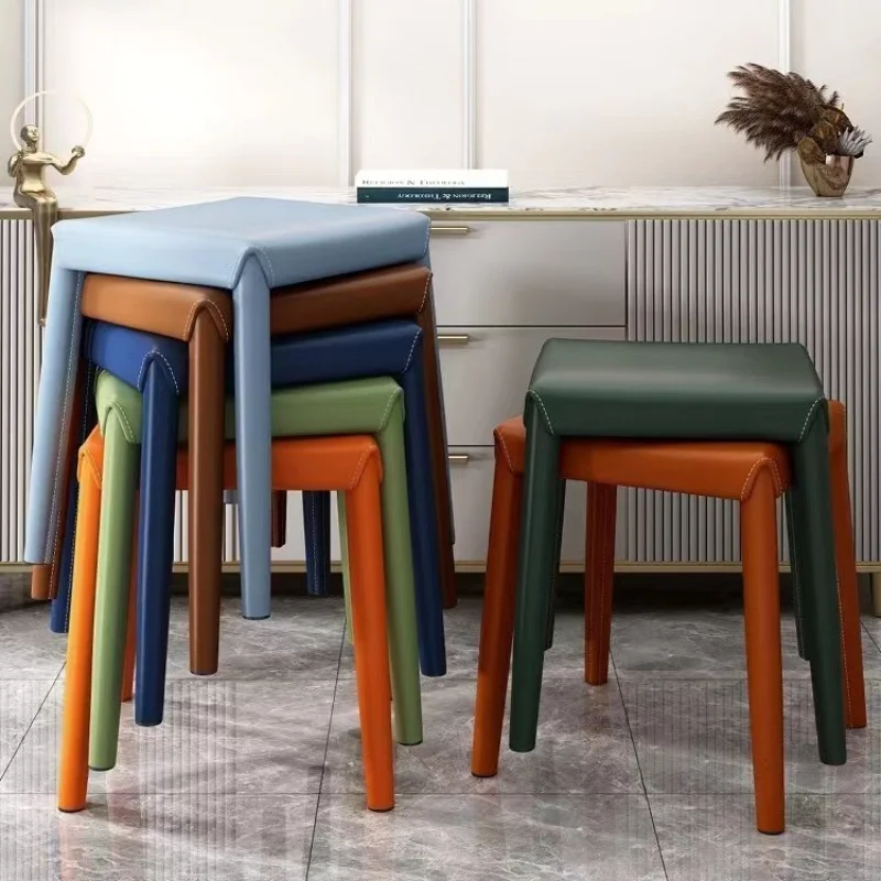 Современные обеденные стулья с тщеславием Простой табурет Роскошные обеденные стулья для гостиной Nordic Fallow Мебель для салона Sillas Cocina QF50DC Изображение 0