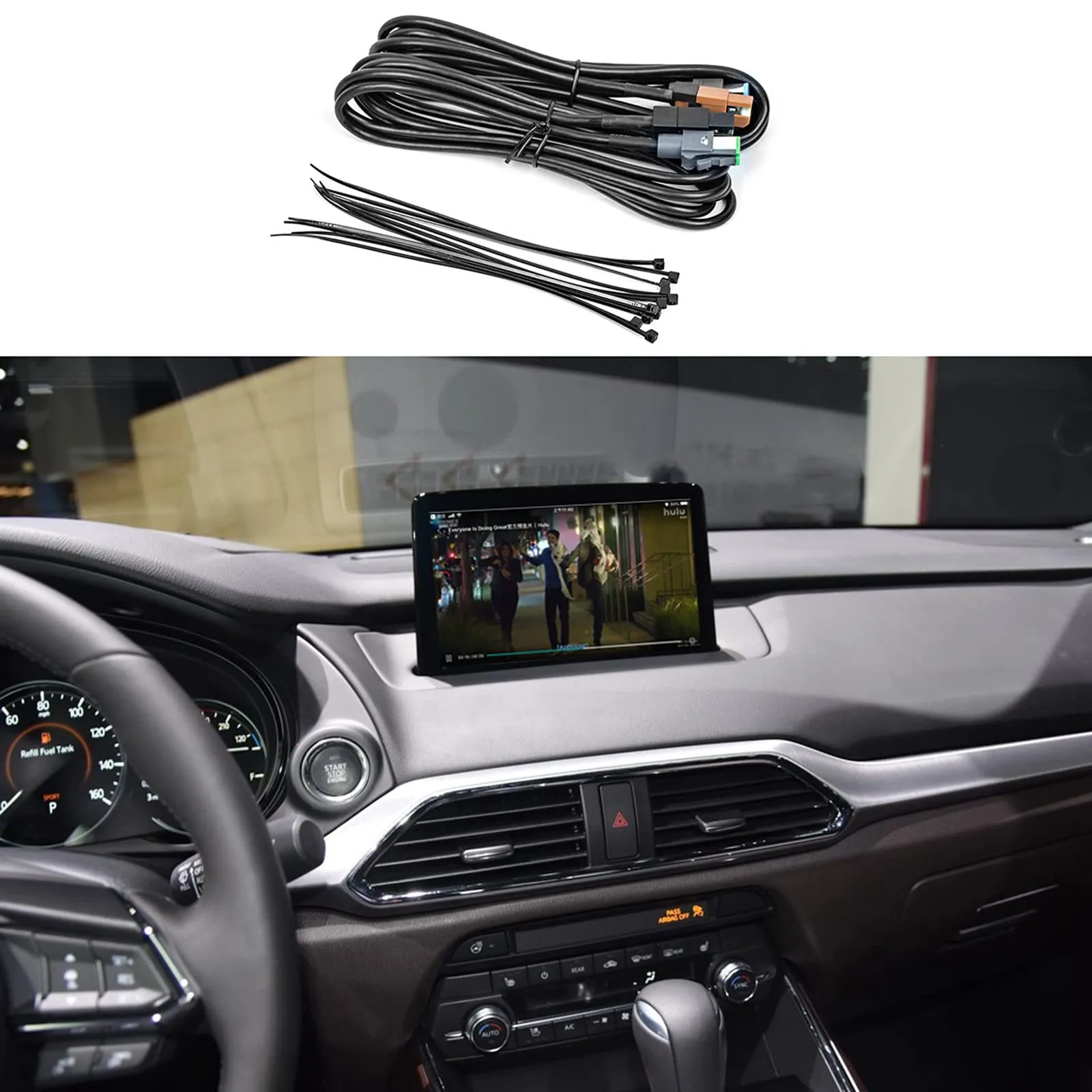 Автомобильный CarPlay и Android Auto USB Кабель C922 V6 605A Carplay Кабель для Mazda 2 Mazda 3 Mazda 6 CX-3 CX-5 MX5 Изображение 3
