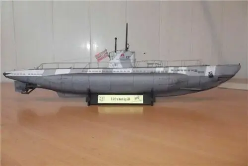 Масштаб 1: 100 Германия U-141 U-boot type IID НАБОР моделей из бумаги ручной работы Изображение 3