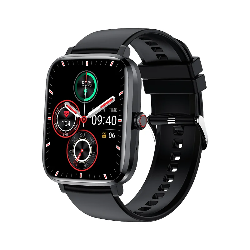 Смарт-часы с Bluetooth-вызовом Для мужчин, 1,85-дюймовый Голосовой ассистент, мониторинг сердечного ритма, Спортивный фитнес-трекер, музыкальные смарт-часы с NFC для женщин Изображение 0