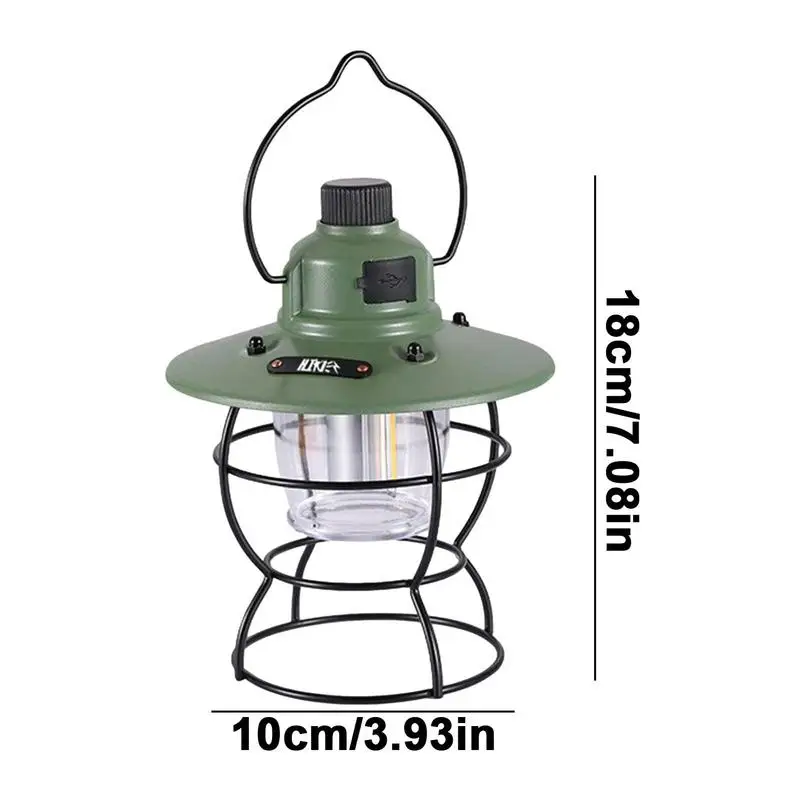 Походный фонарь для палаток со светодиодной лампой на батарейках, водонепроницаемый фонарь для палатки с 3 режимами освещения, фонари для палатки, Походное снаряжение для пеших прогулок Изображение 5