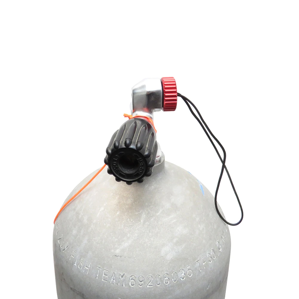 Для подводного плавания DIN-клапан бака, резьбовая крышка, Алюминиевая Пылезащитная заглушка, защитный колпачок, Многоцветный Пылезащитный аксессуар для замены торца. Изображение 5