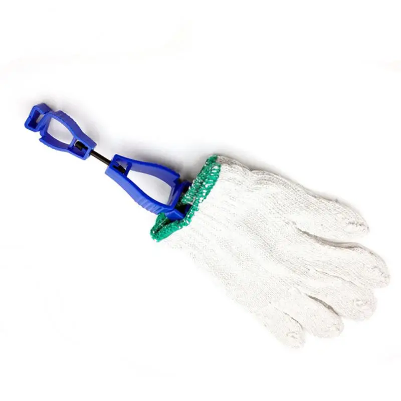 2шт Вешалка для перчаток Держатель Защитных перчаток Многофункциональные Пластиковые Зажимы для рабочих Перчаток Рабочий Зажим Защитный Кожух рабочих Перчаток Изображение 4