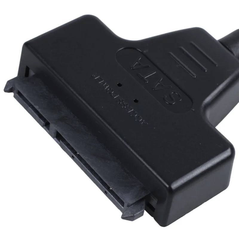 3X Кабель-адаптер USB2.0-SATA 48 см для 2,5-дюймового внешнего SSD жесткого диска Изображение 3