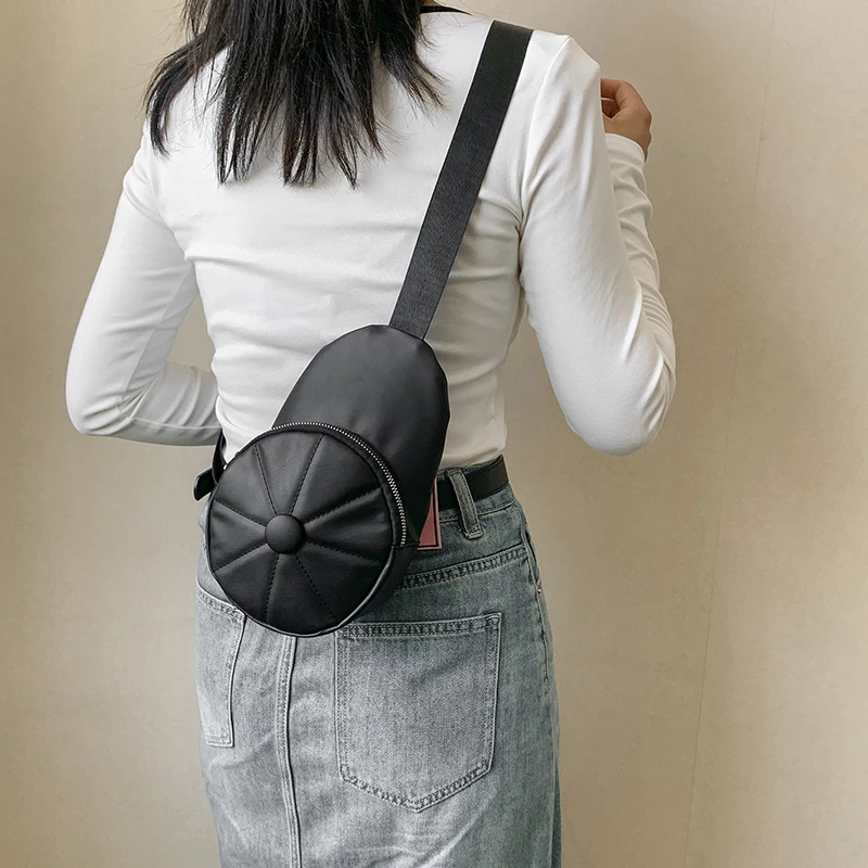 модные женские сумки через плечо, уличная шляпа в стиле хип-хоп, сумка для телефона, поясная сумка для отдыха, кошелек, дизайнерская дамская нагрудная сумка, сумочка Изображение 2