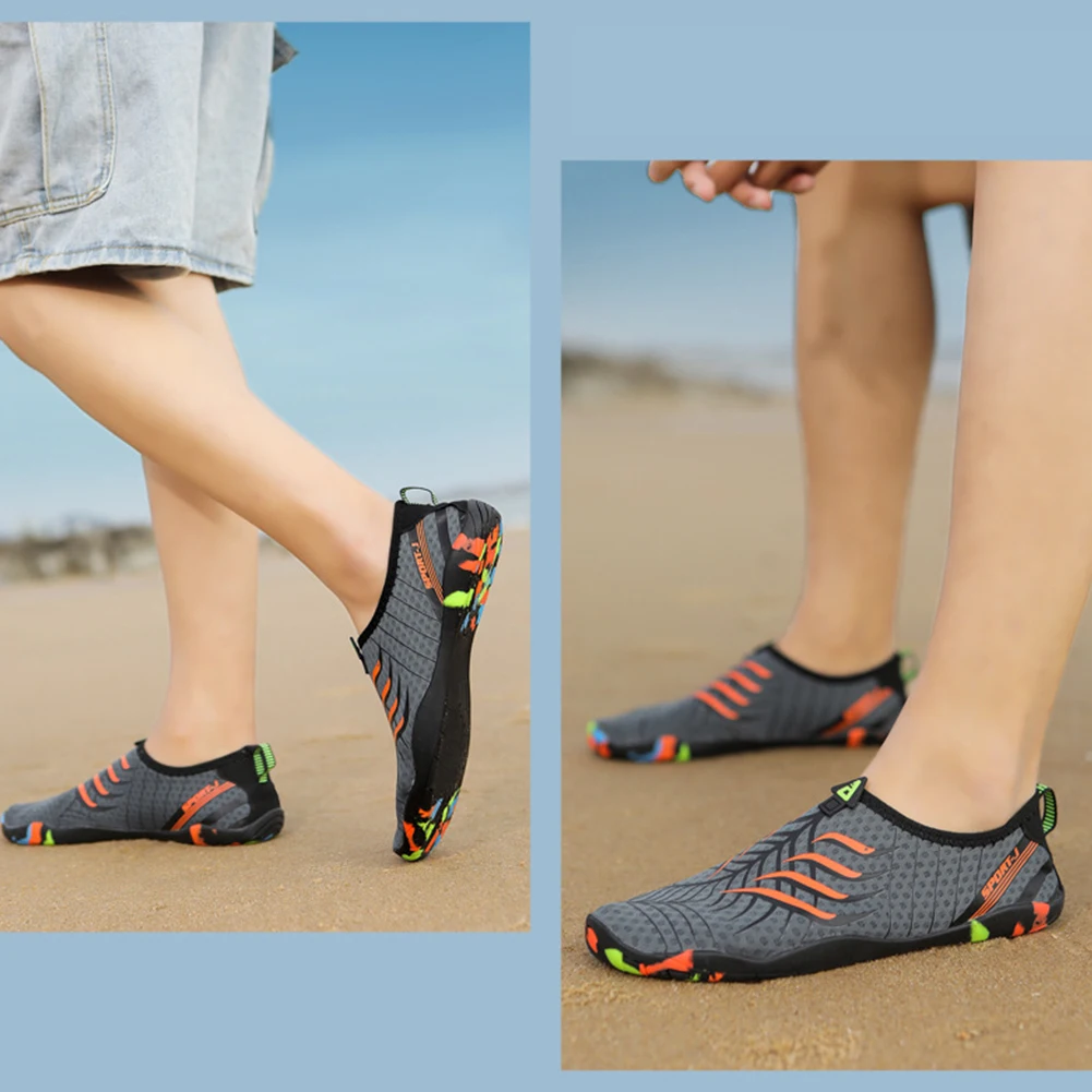 Обувь для треккинга, дышащие быстросохнущие кроссовки, Износостойкая нескользящая обувь для серфинга, уличные принадлежности для пеших прогулок по озеру Изображение 1