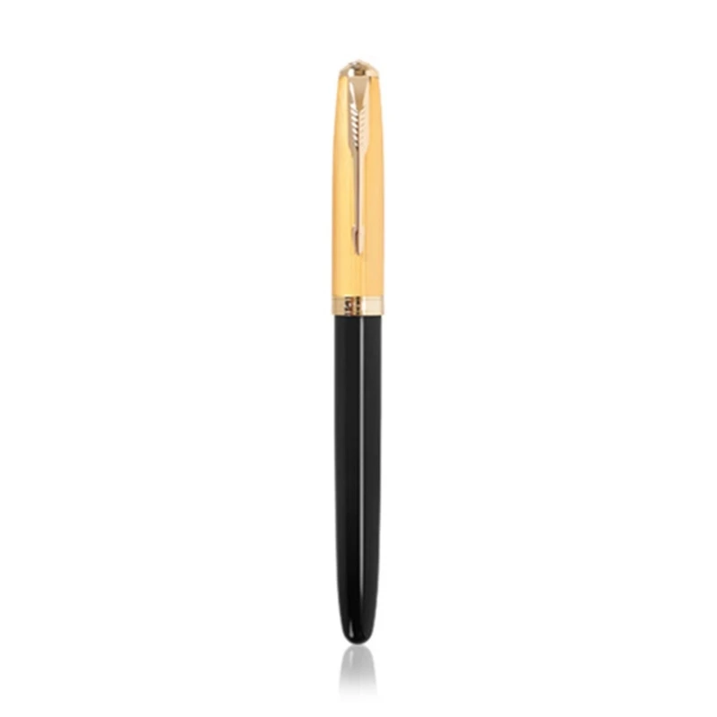 Авторучка U75A, ручки серии Extra-Fine с металлическим наконечником для письма в деловом офисе, высококачественная сталь и дерево Изображение 2