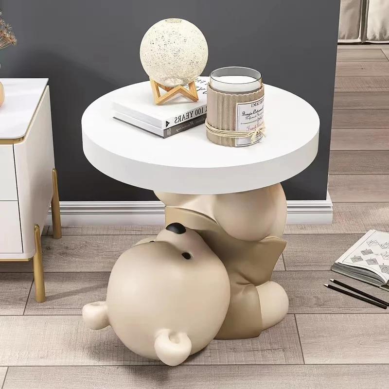 Прикроватный столик в спальне Прикроватные тумбочки Маленький белый чайный набор для кабинета Детская мебель YY50BT Изображение 0