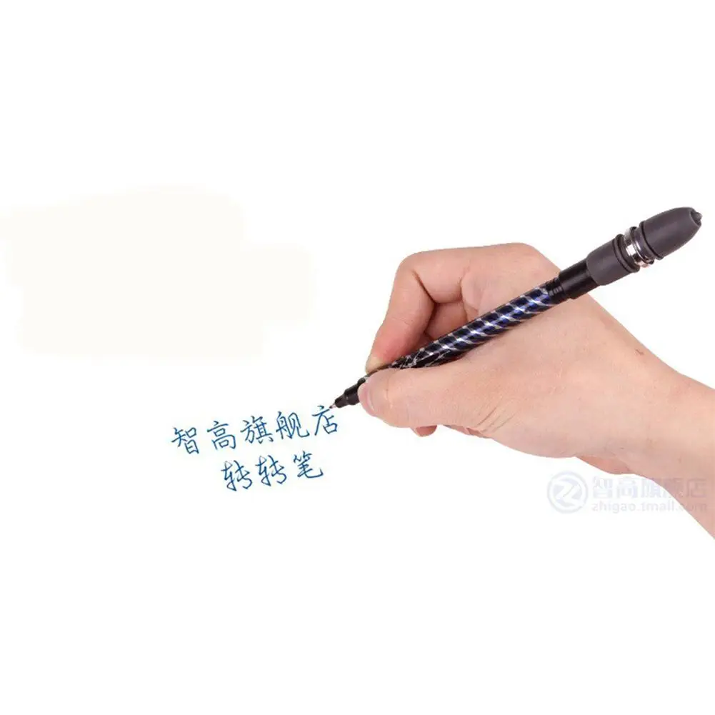 Учебные канцелярские принадлежности, шариковые ручки, вращающаяся ручка с нескользящим покрытием Изображение 5
