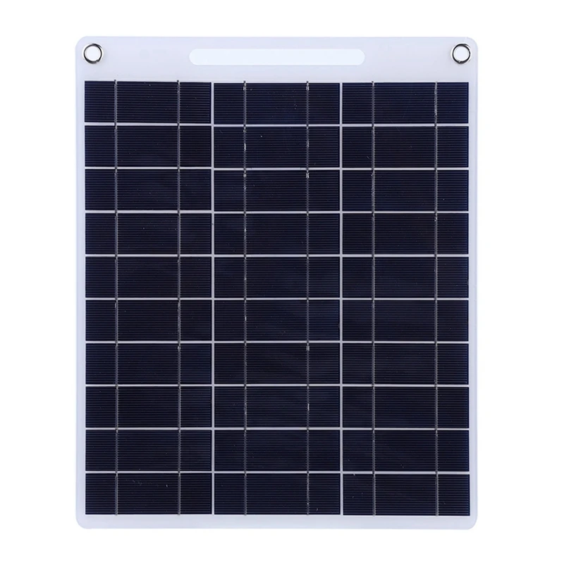 Солнечная Панель мощностью 13 Вт 5 В, Наружное Солнечное зарядное Устройство для мобильного телефона, Двойной USB, Солнечная Гибкая Зарядная плата Для телефона, открытый Кемпинг Изображение 0