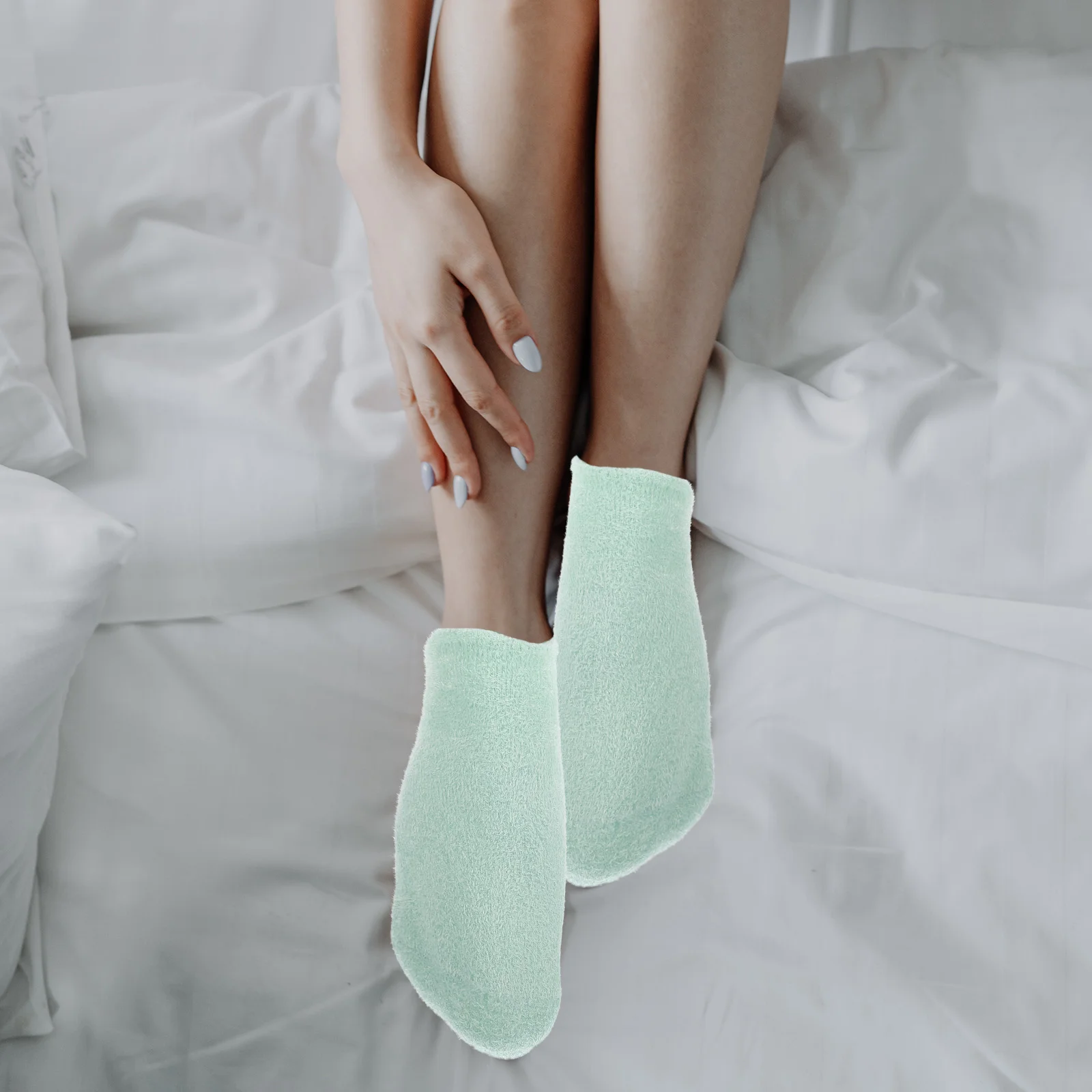 Гель для сухих рук, увлажняющий Женские гелевые носки, пряжа Soft Lady, лосьон Miss Изображение 1