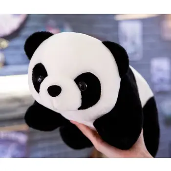 20-сантиметровая милая лежащая кукла панда, национальное достояние зоопарка, плюшевая игрушка