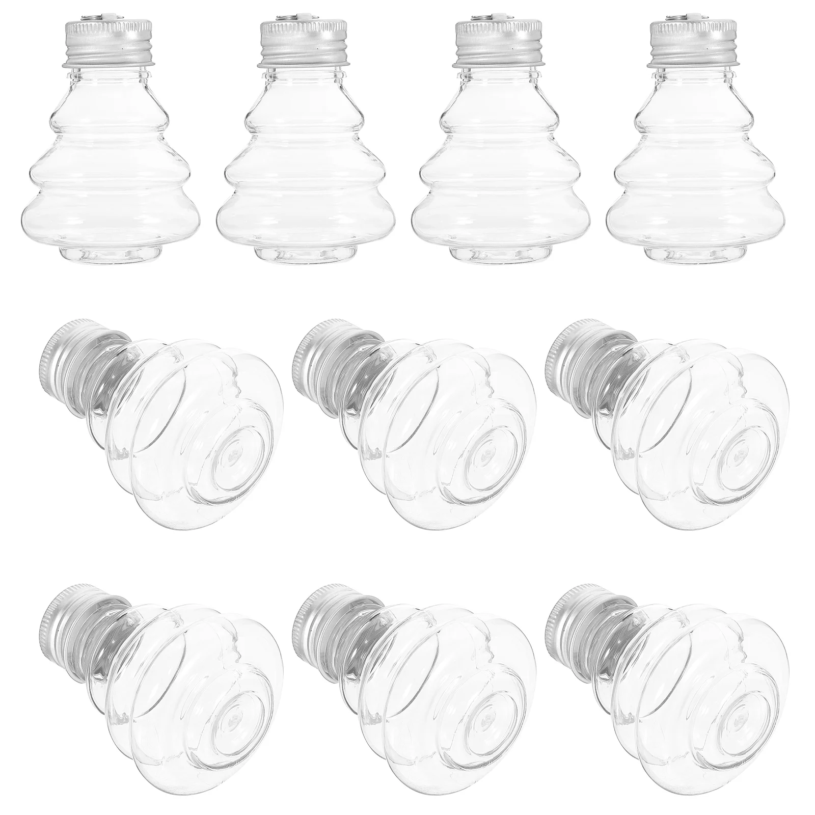 10 Шт Пустая Бутылка Вода Молоко Креативные Бутылки Waterbottle Для Хранения Вечерние Рождественская Елка Сок Питьевой Изображение 5